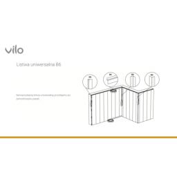 Vilo | Profil universal pentru panourile Motivo,  B604