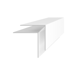 Finishing of the decorative panels Motivo L.BOAZ. B1 ANGLE. OUT. SILVER