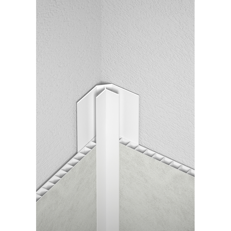 Dekoratyvinės plokštės apdaila Motivo L.BOAZ. B5 ANGLE. VIDINIS. SILVER