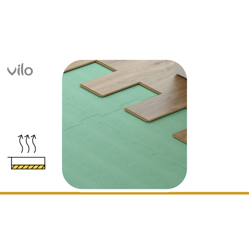 Substrat XPS 3mm VILO | Montaj rapid și protecție pentru pardoseli