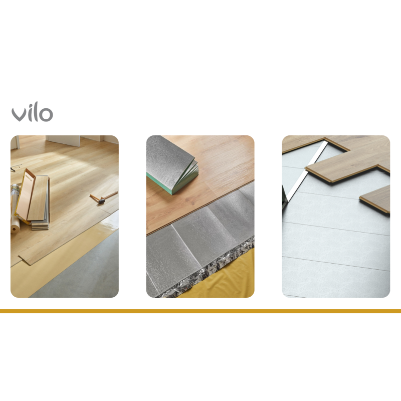 Substrat VILO EXPRESS 2 mm | Montaj rapid, izolație termică și fonică