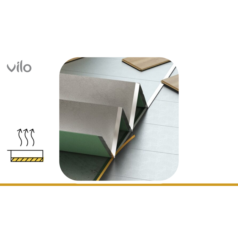 Substrat VILO EXPRESS 2 mm | Montaj rapid, izolație termică și fonică