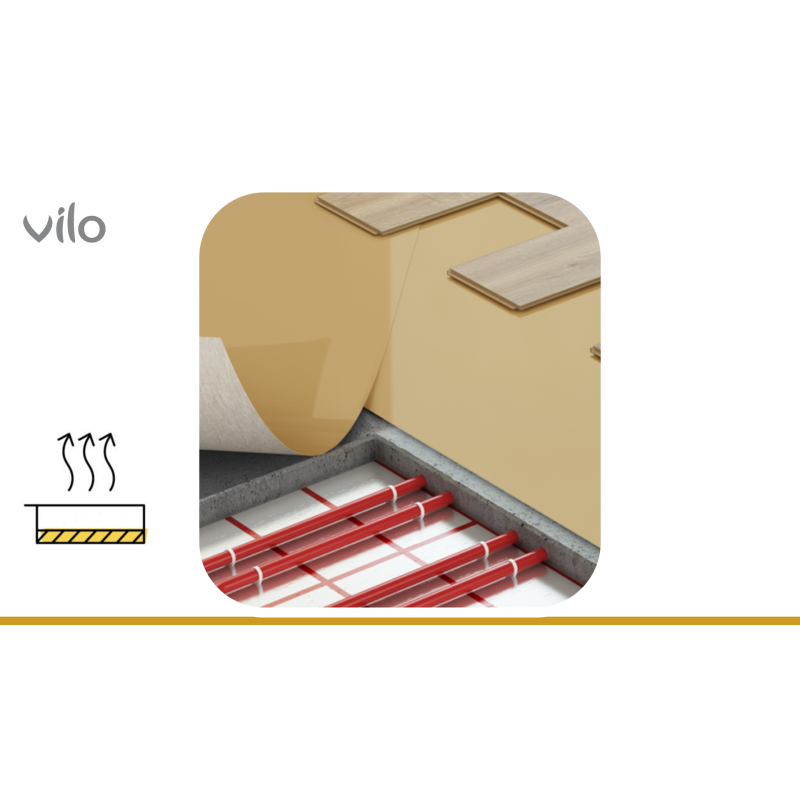 Substrat parchet 1 mm Rigid Master VILO | Izolare fonica si protectie