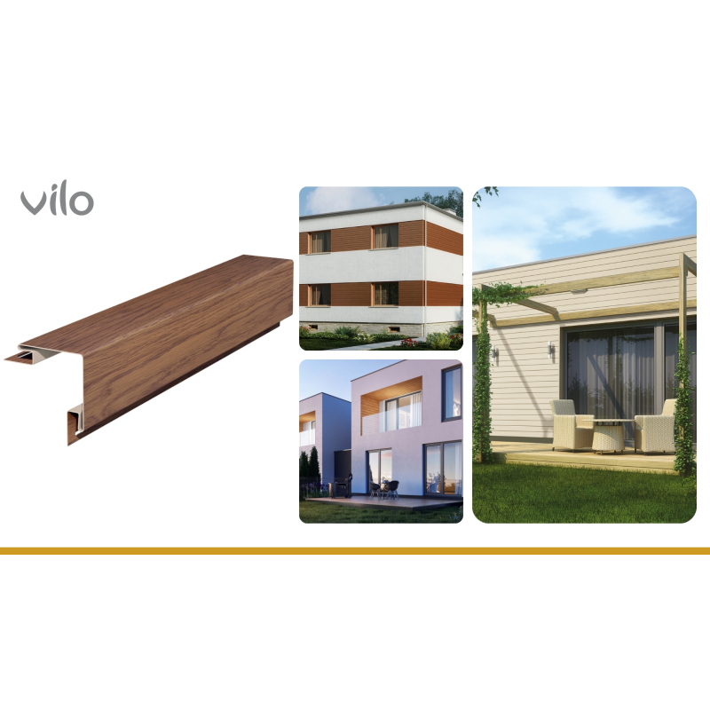 Vilo| Profil fatada SVP-12 Colt Exterior, Stejar, 3.05 m, 5 buc/pachet