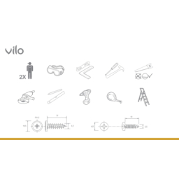 Vilo| Profil fatada SVP-12 Colt Exterior, Stejar, 3.05 m, 5 bucati/pachet
