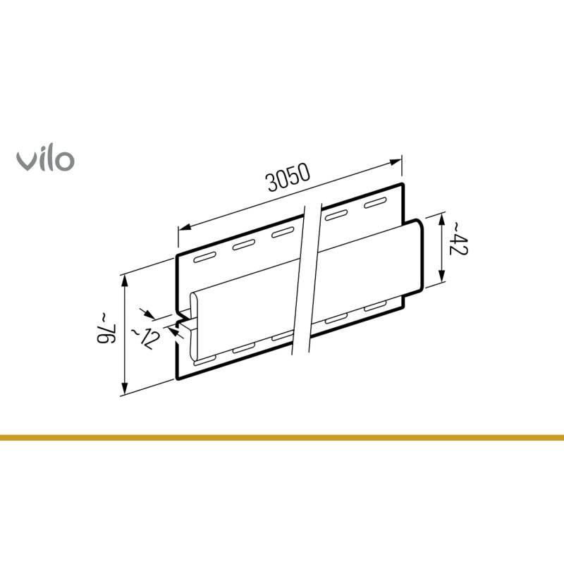 Connector SVP-18 Oak 3.05M
