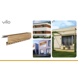 Vilo| Profil fatada SVP-12 Colt Exterior, Stejar Miere, 3.05 m, 5 bucati/pachet