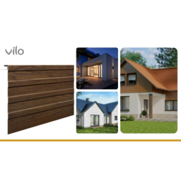 Vilo| Profil fatada SVP-19 Profil de fațadă mare Nuc, 3.05 m, 5 bucati/pachet
