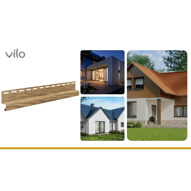 Listón de alero SVP-16,5 Roble miel 3,05M