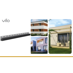 J grīdlīstes SV-15 Graphite 3.05M