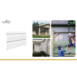 Vilo| Profil fatada Siding de fatada SV-03 Alb, 3m 20 bucati