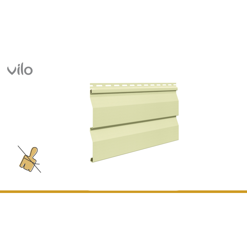 Vilo| Profil fatada Siding de fatada SV-03 Crem, 3m 20 bucati