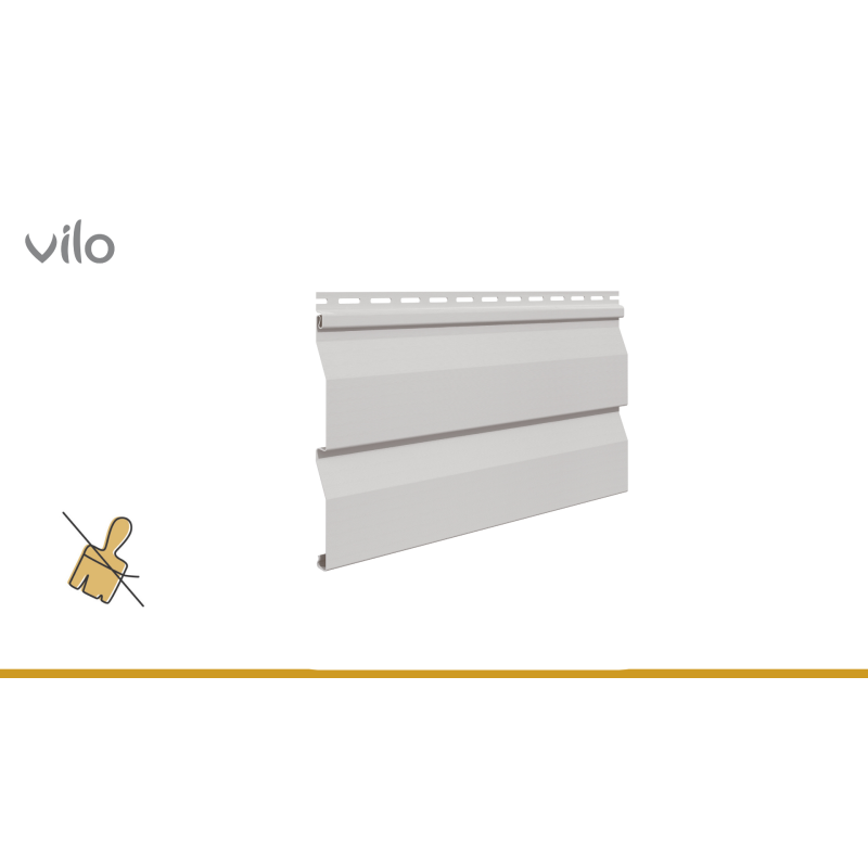 Vilo| Profil fatada Siding de fatada SV-03  Gri, 3m 20 bucati