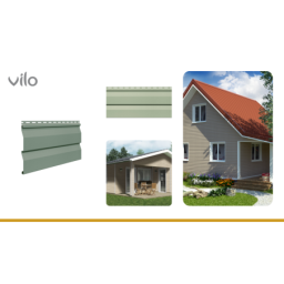 Vilo| Profil fatada Siding de fatada SV-03 Verde Deschis, 3m 20 bucati