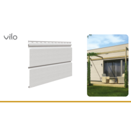 Vilo| Flat siding panel SV 05 Light grey 3M 10SZT