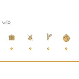 Vilo| Flat siding panel SV-05 Olive 10SZT