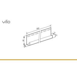 Vilo| Profil fatada SV-15 Profil J, Maslin, 3.05 m, 10 bucati/pachet
