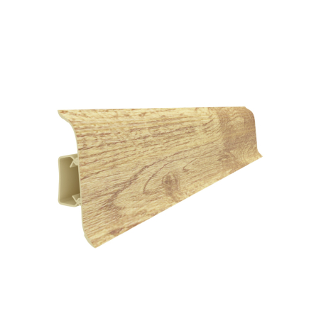Plinta parchet PVC Smart Flex 546, Nuc grecesc, canal cablu, 250 x 5.5 x 2.2 cm