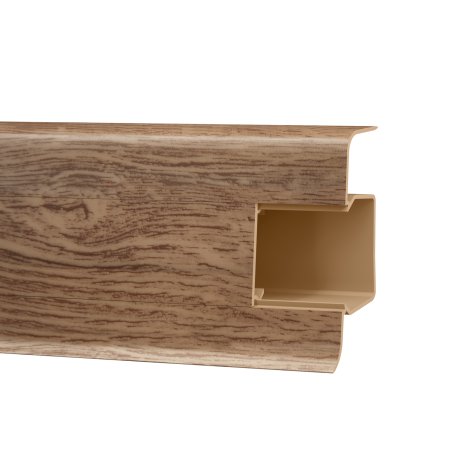 Plinta parchet PVC Smart Flex 5135, canal cablu, 250 x 5.5 x 2.2 cm A | VILO