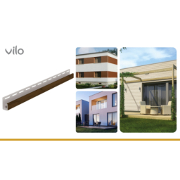 Lamelle en J SVP-15 Noyer (10pcs.)