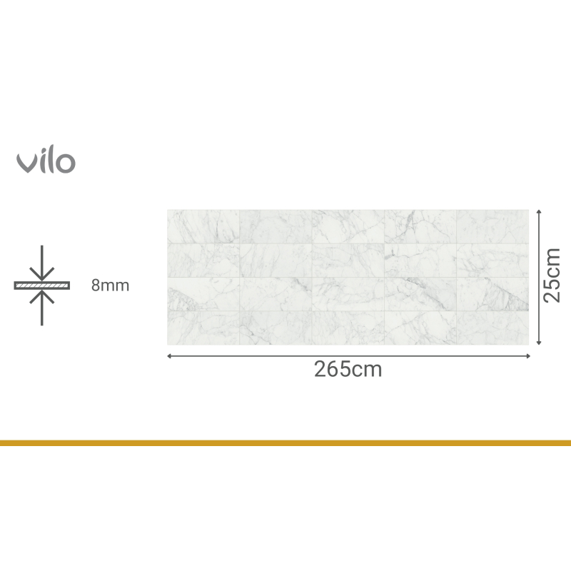 | Panouri decorative pentru perete Motivo CARRARA TILES