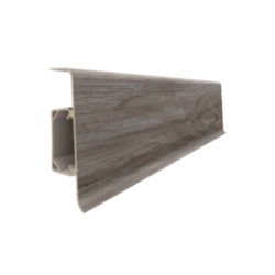 Plinta parchet PVC Esquero 625, Stejar Asian, canal cablu, 250 x 6.6 x 2.2 cm