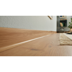 Plinta parchet PVC Linela 40, Alba, 200 x 8 x 1.6 cm|Vilo