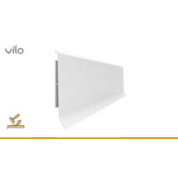 Vilo|Plinta parchet PVC Linela 401, , Albaa, 200 x 8 x 1.6 cm
