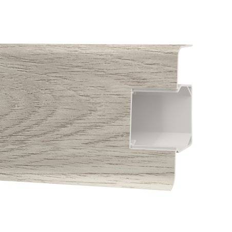 Plinta parchet PVC Esquero parchet PVC Esquero 681, canal cablu, 250 x 6.6 x 2.2 cm|Vilo