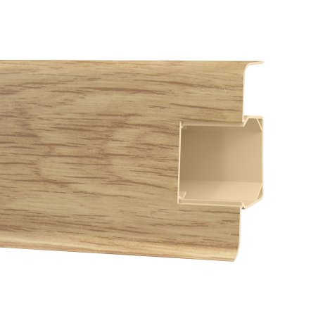 Plinta parchet PVC Esquero parchet PVC Esquero 682, canal cablu, 250 x 6.6 x 2.2 cm|Vilo