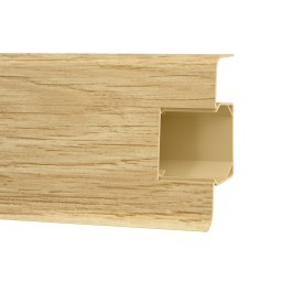 Plinta parchet PVC Esquero parchet PVC Esquero 684, canal cablu, 250 x 6.6 x 2.2 cm|Vilo