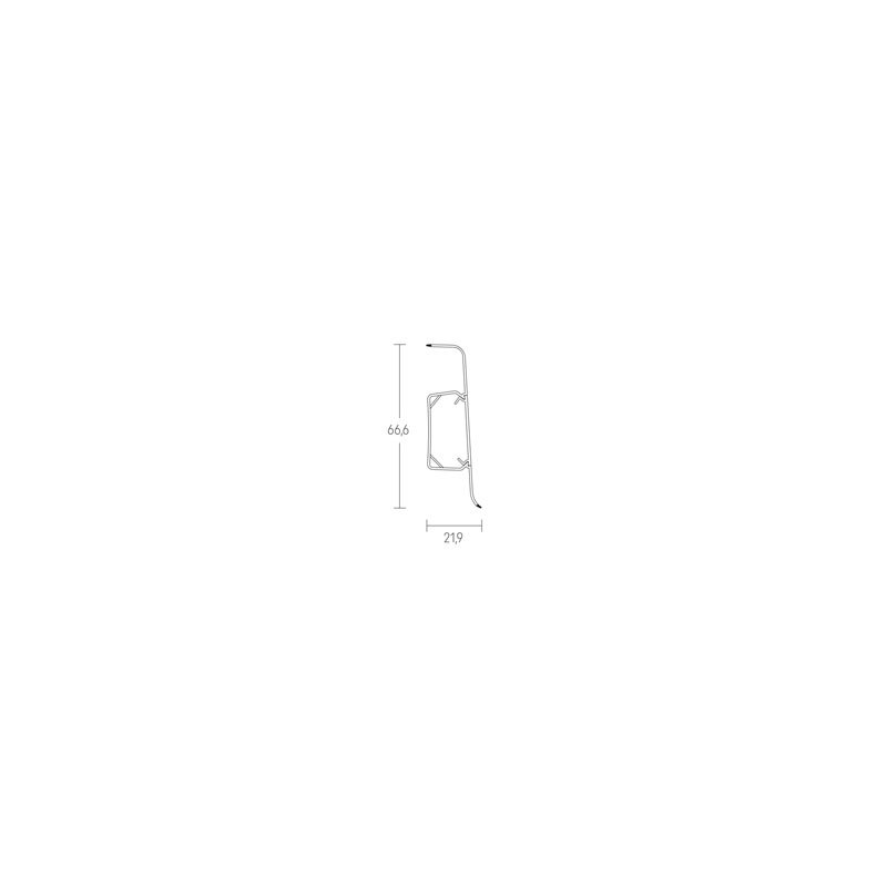 Vilo|Inner corner (2pcs) ESQUERO 681