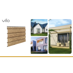 Vilo| Fronto SVP slatted panels Honey Oak, 4pcs