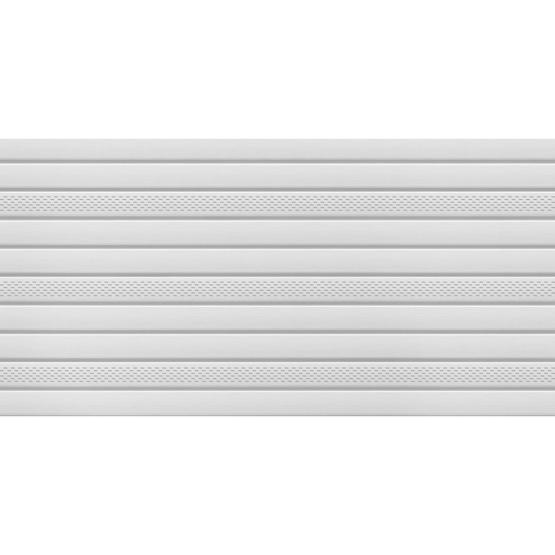 Soffit panel with perforation SV 07 White (10pcs)