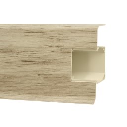 Plinta parchet PVC Esquero parchet PVC Esquero 689, canal cablu, 250 x 6.6 x 2.2 cm|Vilo