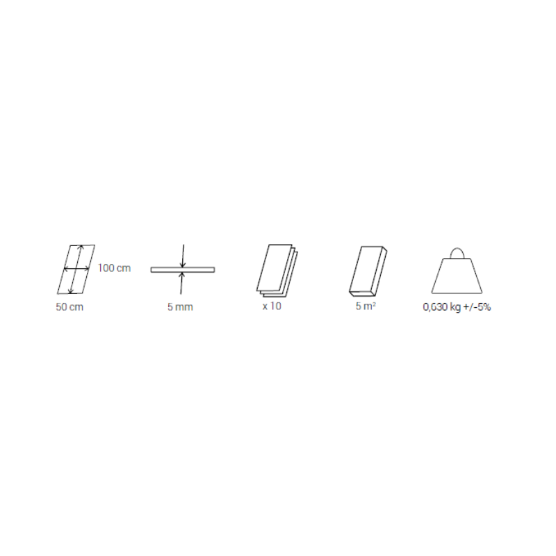 Vilo | Subtrat XPS 5 mm pentru parchet laminat și pardoseli din lemn