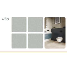 Vilo| Parchet SPC aspect beton 60x60 cm