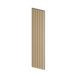 Lamele ścienne S HARMONY WOOD 14,8 x 265 Cm