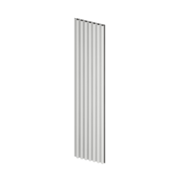 Lamele ścienne S SOFT WHITE 14,8 x 265 Cm